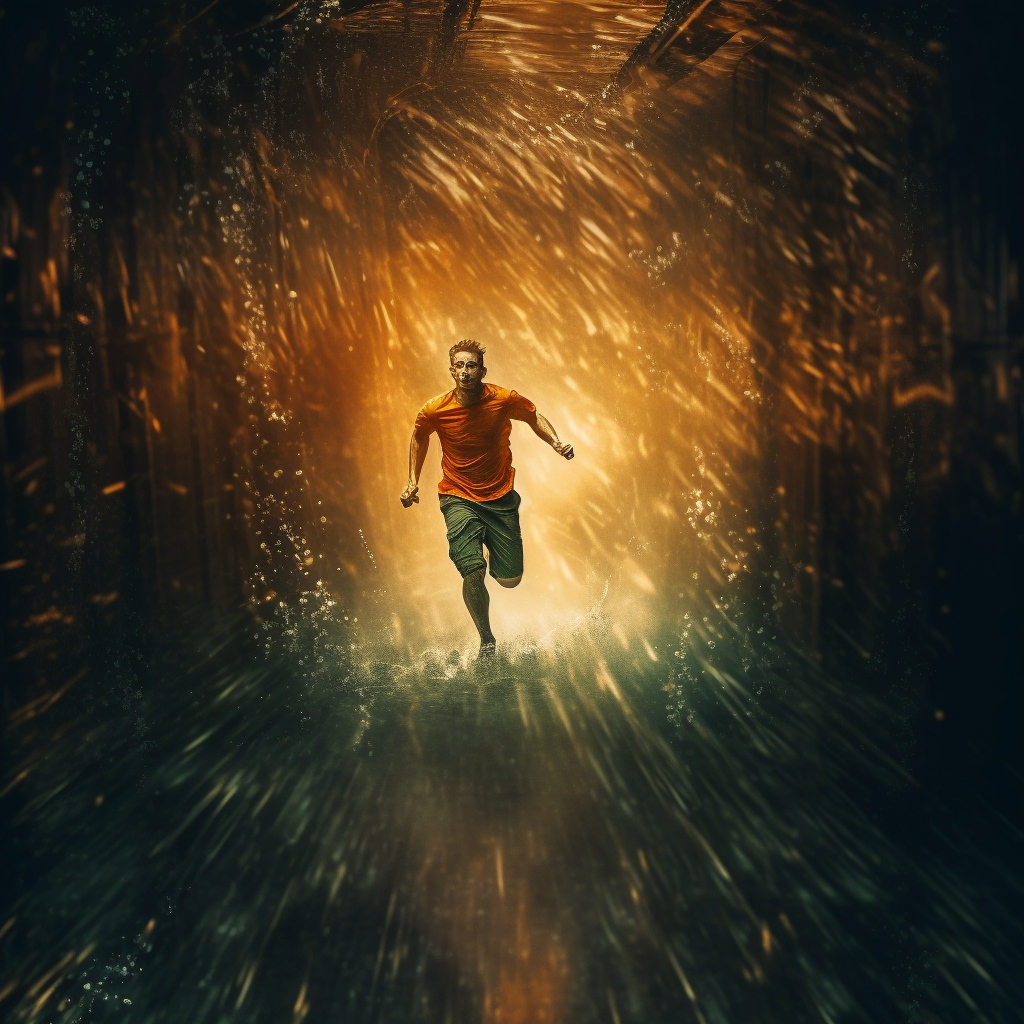 Plunged Runner artwork