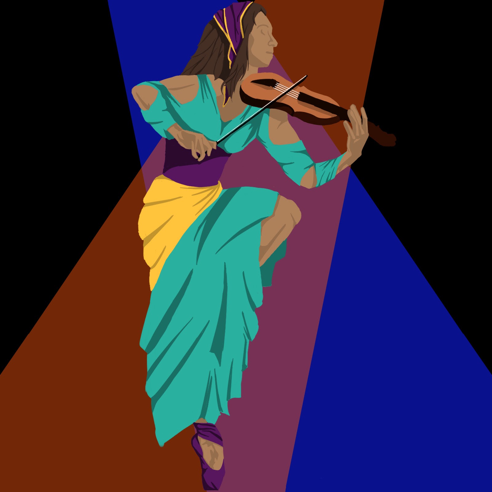 The Gypsies Fiddle artwork