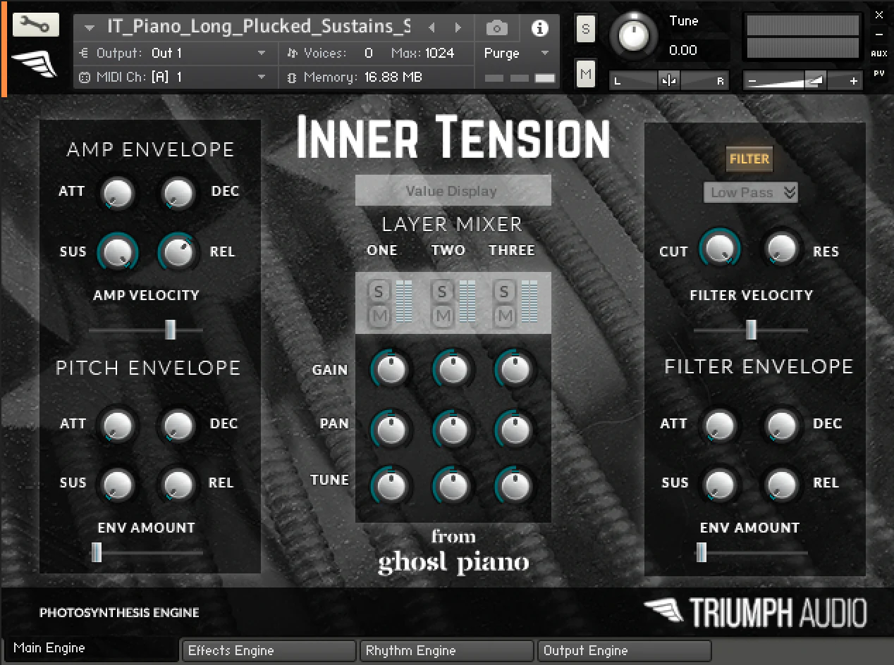 Triumph Audio Releases Inner Tension Dystopian Piano